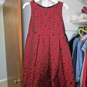 Charming Kids Formal Dress in Red and Black